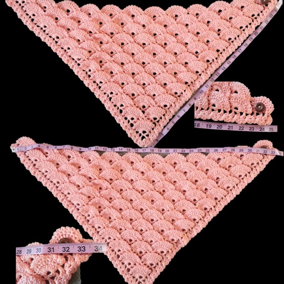 Crochet, Ascot, Scarf, Cowl - Picture 8 of 8